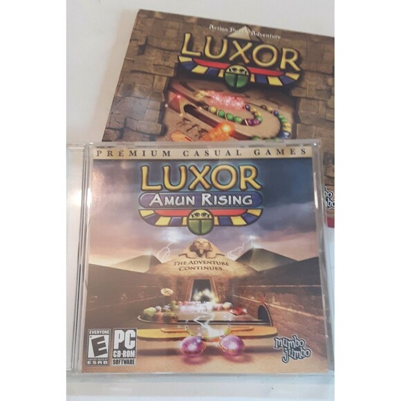 Luxor Amun Rising Mystical PC CD-Rom Game 2006 Computer Color Action Puzzle - Picture 3 of 6